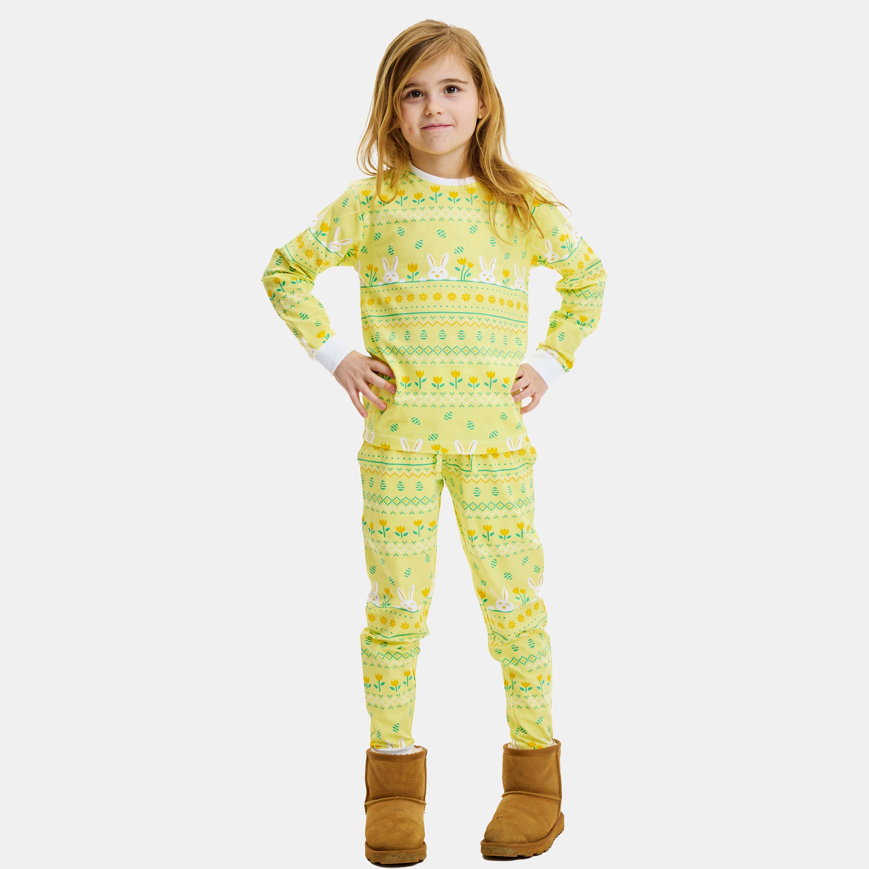 Elegant kanin påskepysj - Barn.